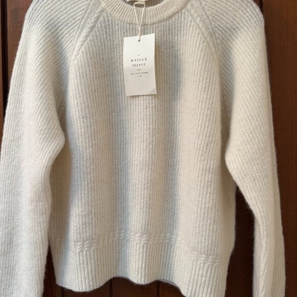 Sezane Cream Sweater - Picture 6 of 9